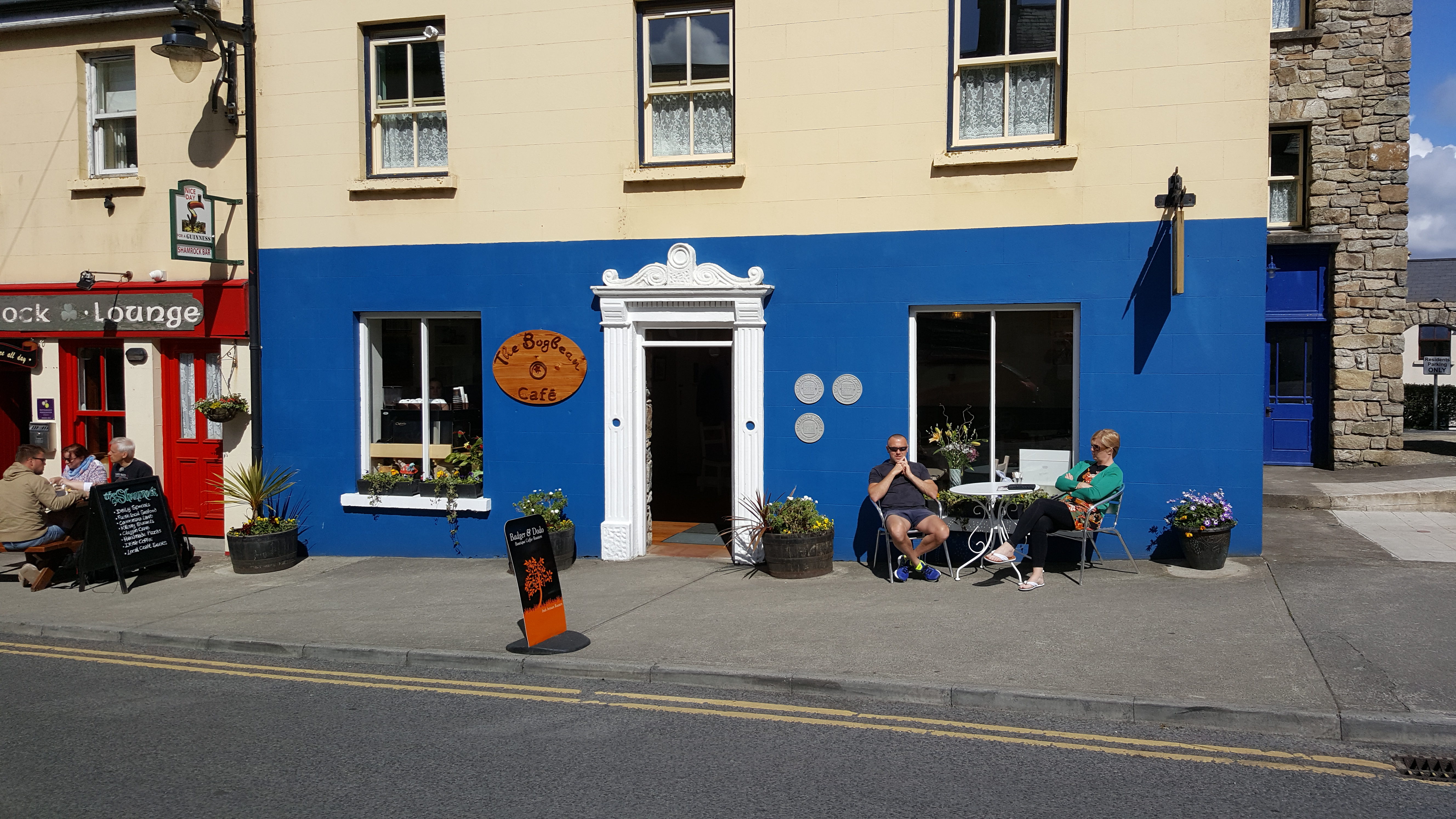 Bogbean Cafe in Roundstone, Ireland